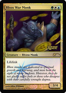 (Promo-FNM)Rhox War Monk/ロウクスの戦修道士